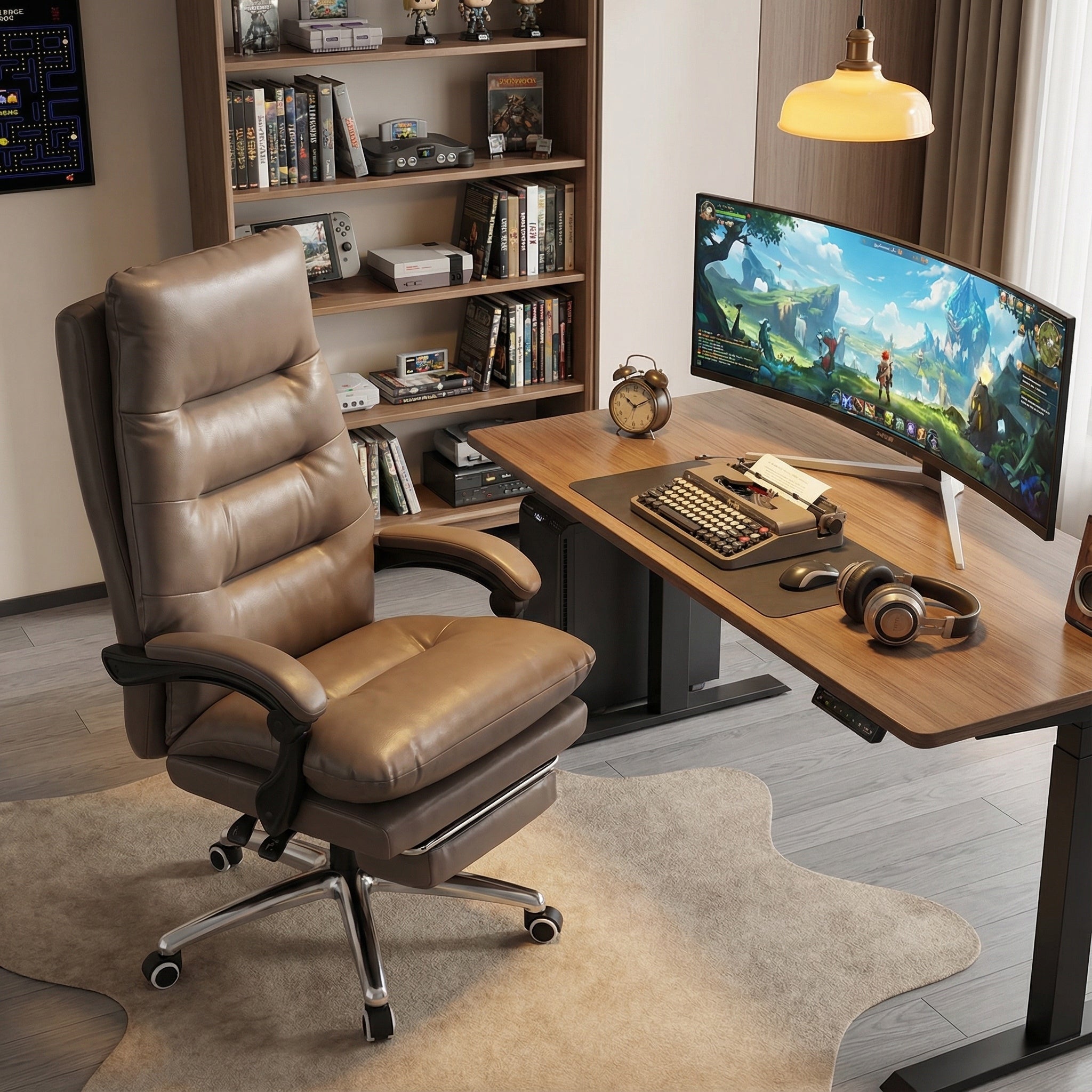 Office chair ergonomic reclining computer chair home backrest dormitory seat e-sports sofa chair boss chair